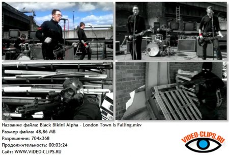 Black Bikini Alpha - London Town Is Falling