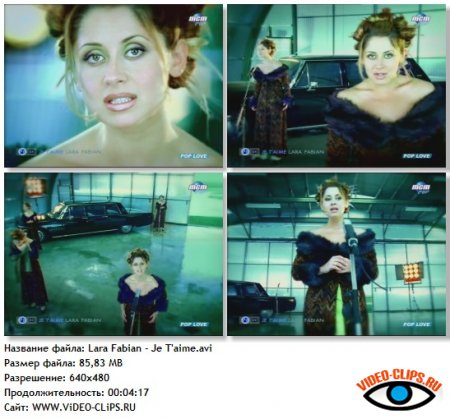 Lara Fabian - Je T'aime