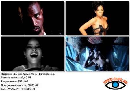 Kanye West feat. Mr Hudson - Paranoid