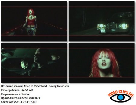 Alice In Videoland - Going Down