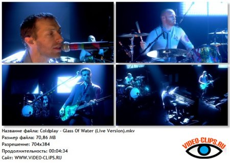 Coldplay - Glass Of Water (Live Version)