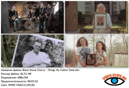 Black Stone Cherry - Things My Father Said