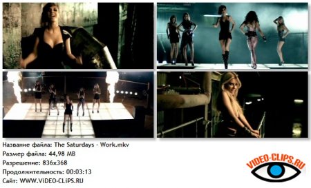 The Saturdays - Work