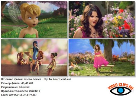 Selena Gomez - Fly To Your Heart