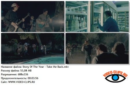 Story Of The Year - Take Me Back